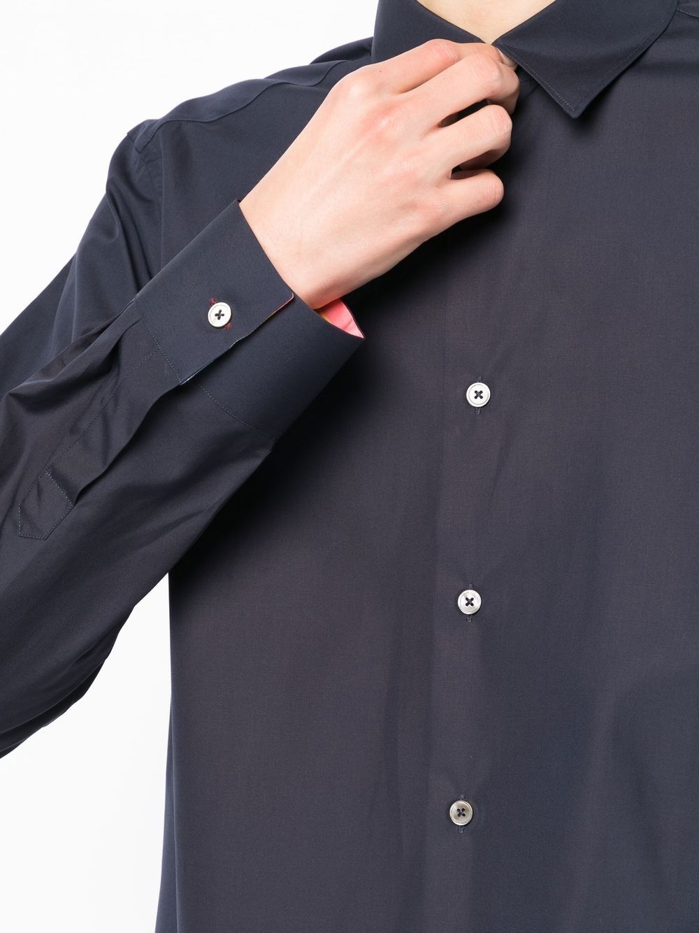 long-sleeve cotton shirt - 5