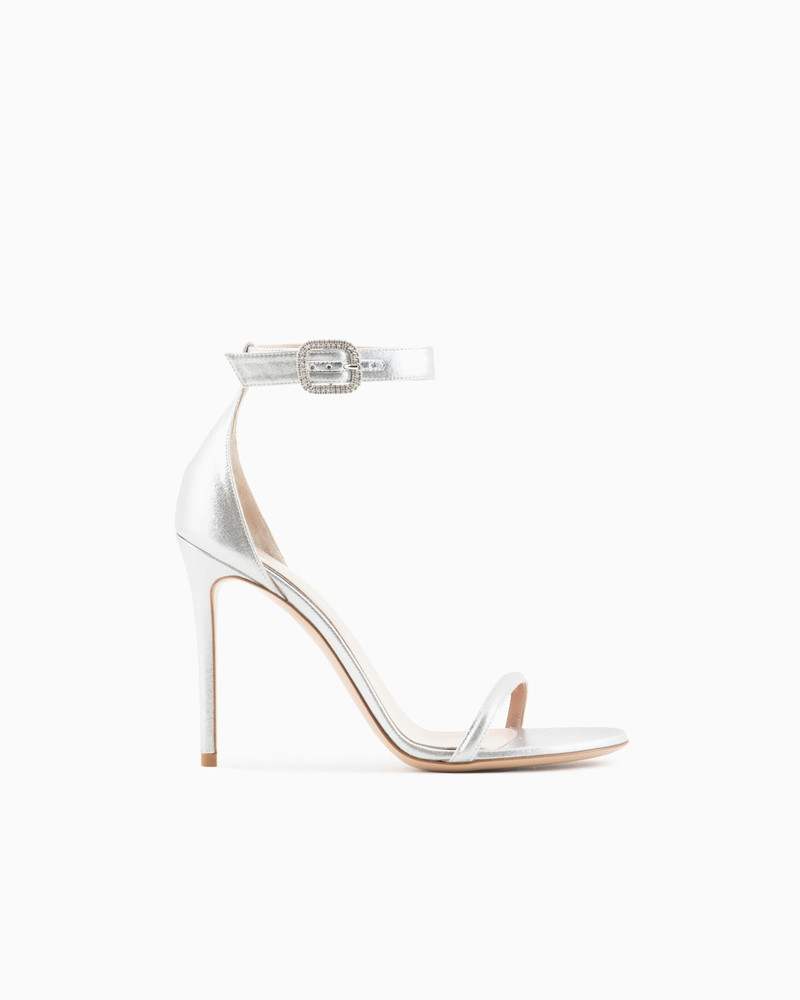 Lurex heeled sandals 1