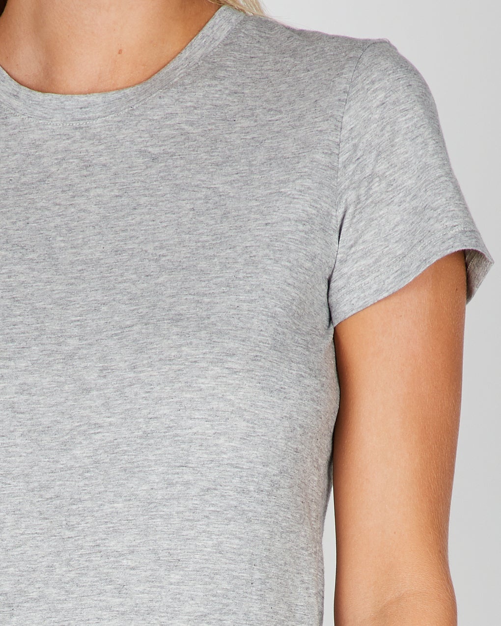 T-shirt Essential Crew Grey - 4