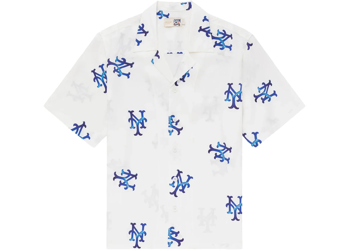 Aime Leon Dore x New York Mets Leisure Shirt White - 1