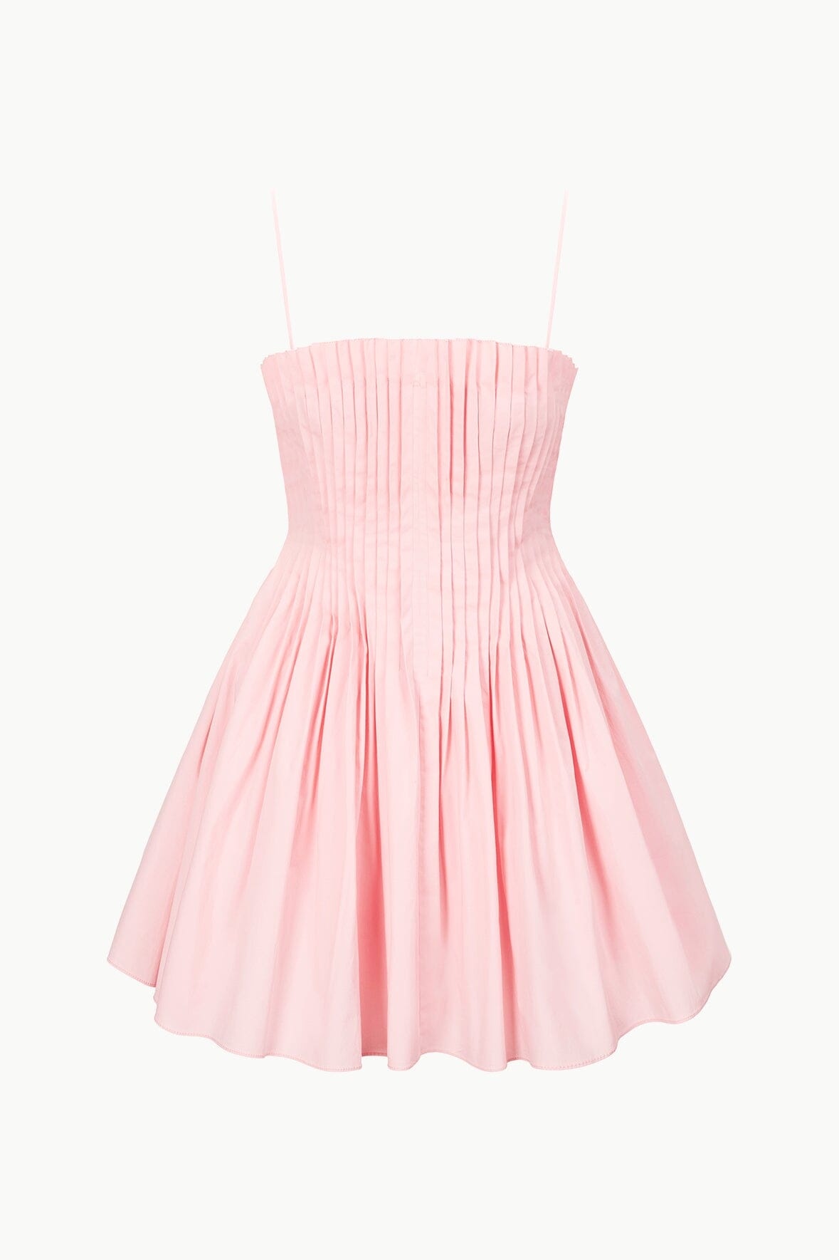 STAUD MINI BELLA DRESS PEARL PINK - 1