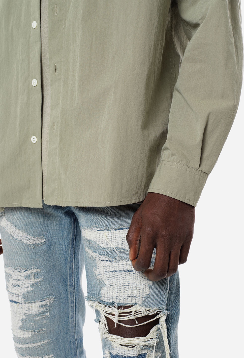 CLOAK BUTTON UP - 7