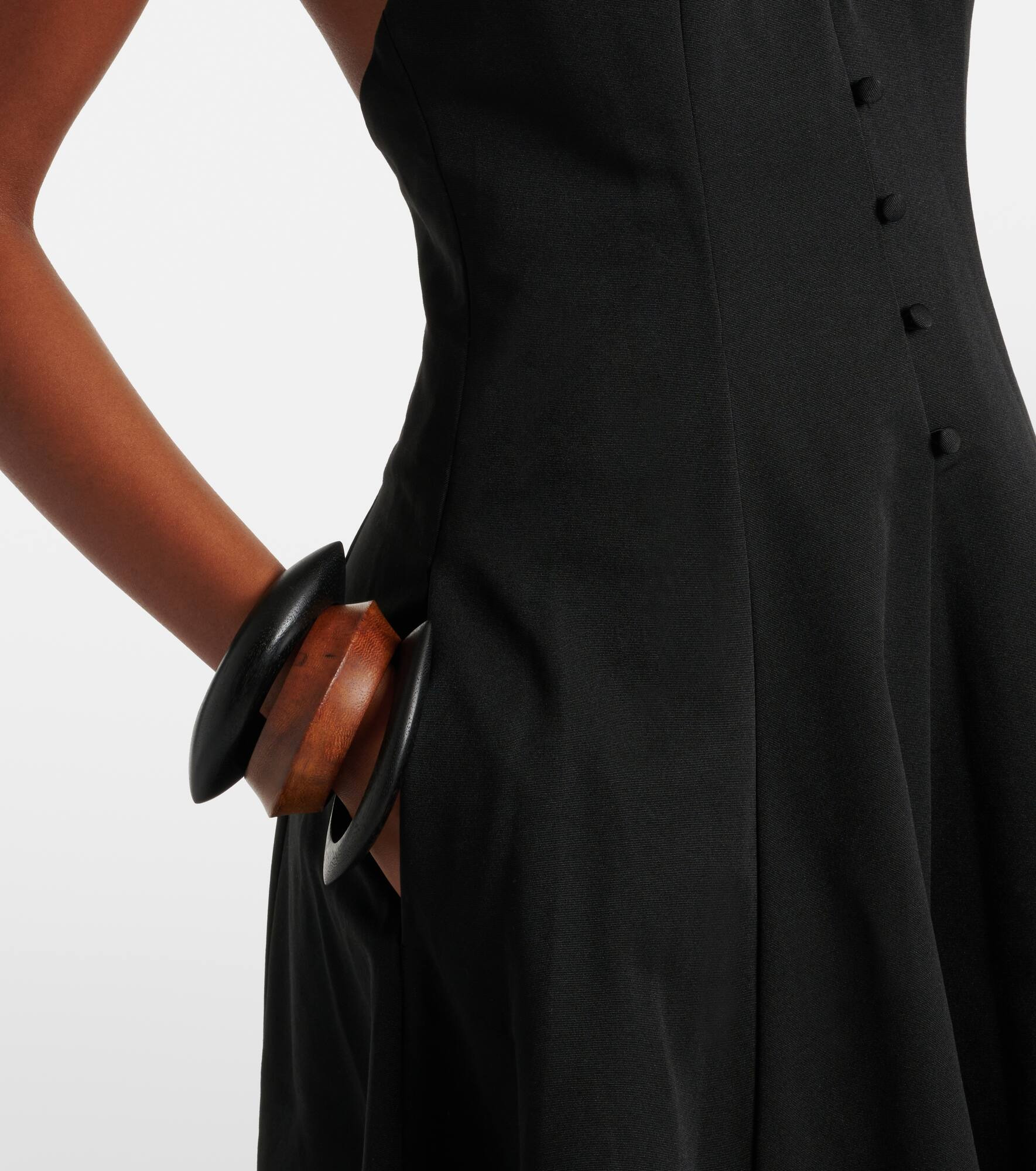 Stella cotton-blend cocktail dress - 5