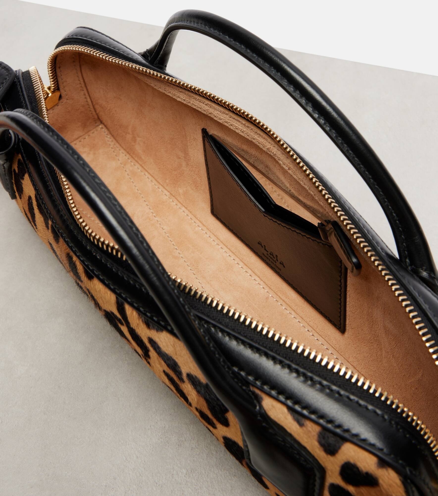 Le Teckel calf hair clutch - 3