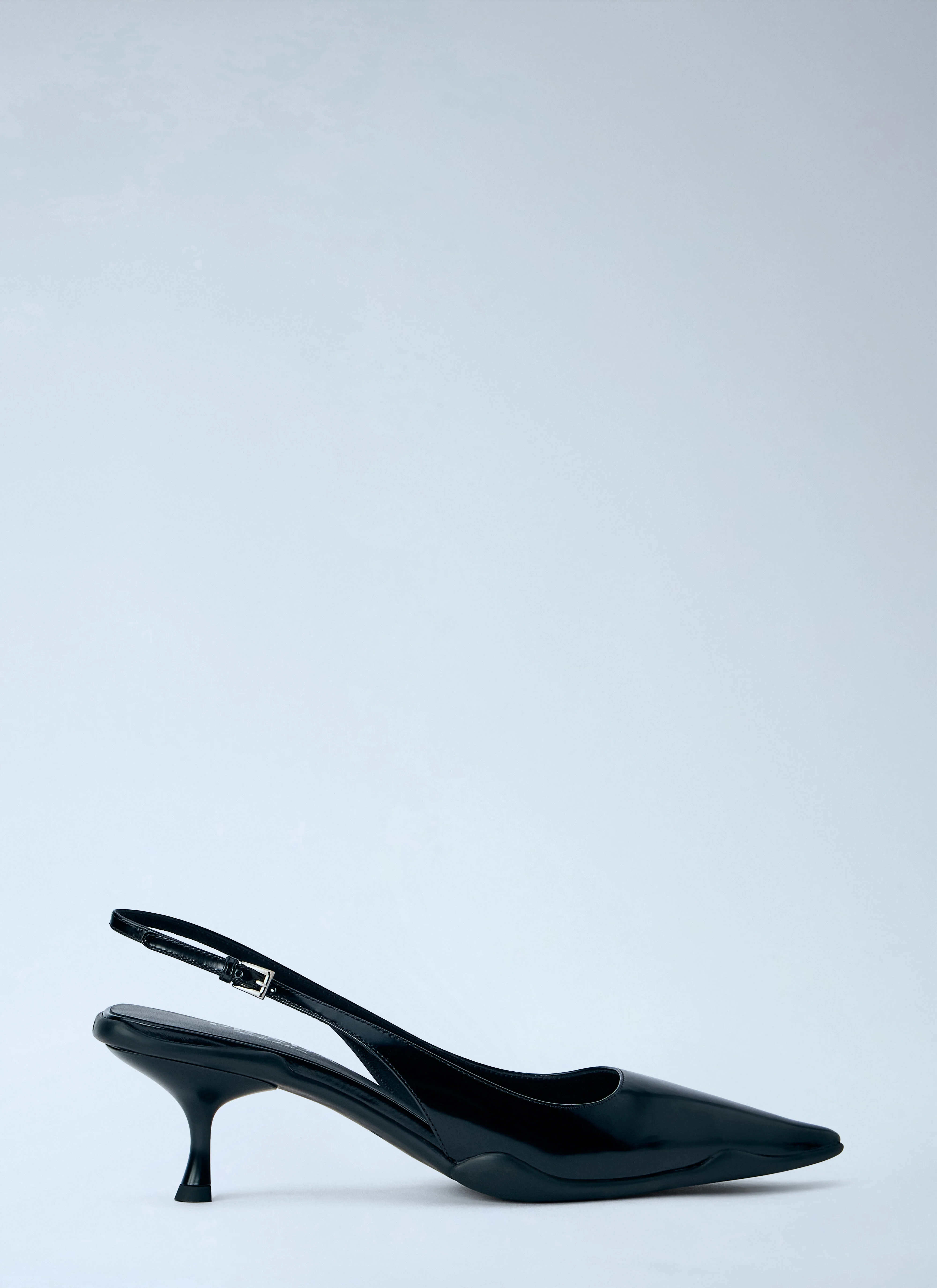 Pointed-Toe Slingback Pumps - 1