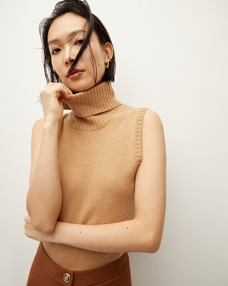 VERONICA BEARD MAZZY CASHMERE SHELL outlook
