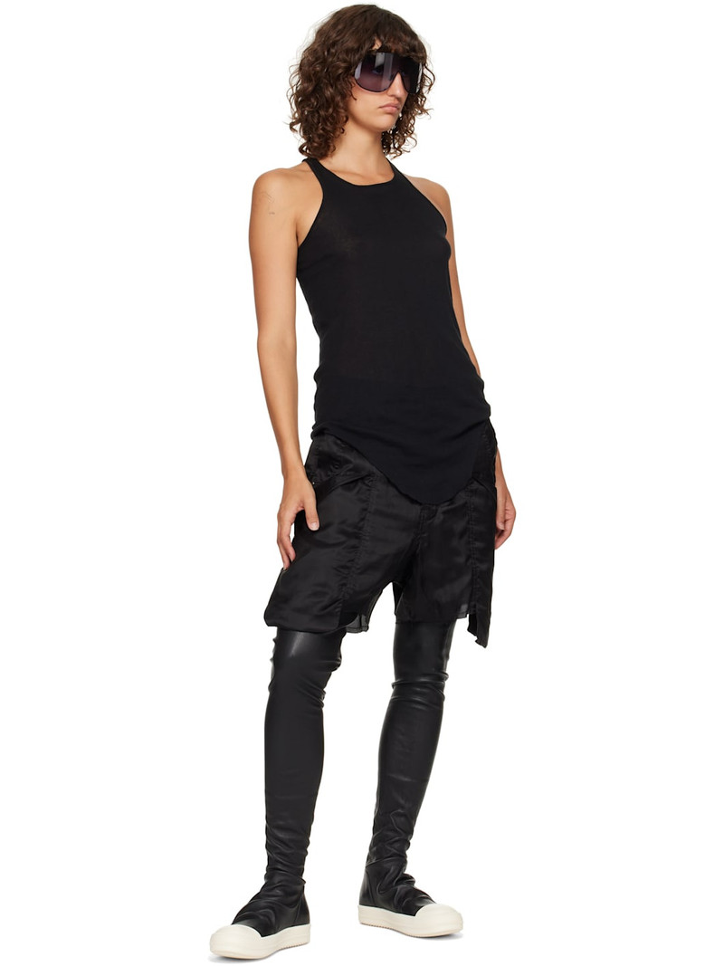Rick Owens Black Concordians High Stocking Sneakers outlook