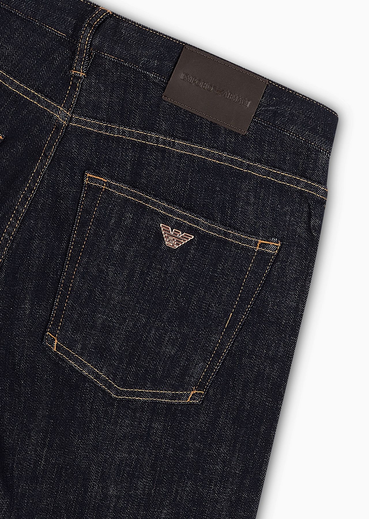 J45 Regular-fit, rinse-washed, denim jeans - 6