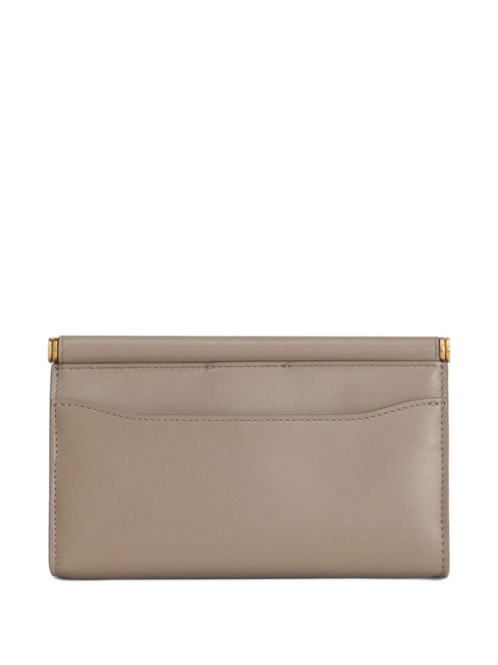 clasp-fastening leather mini bag - 2
