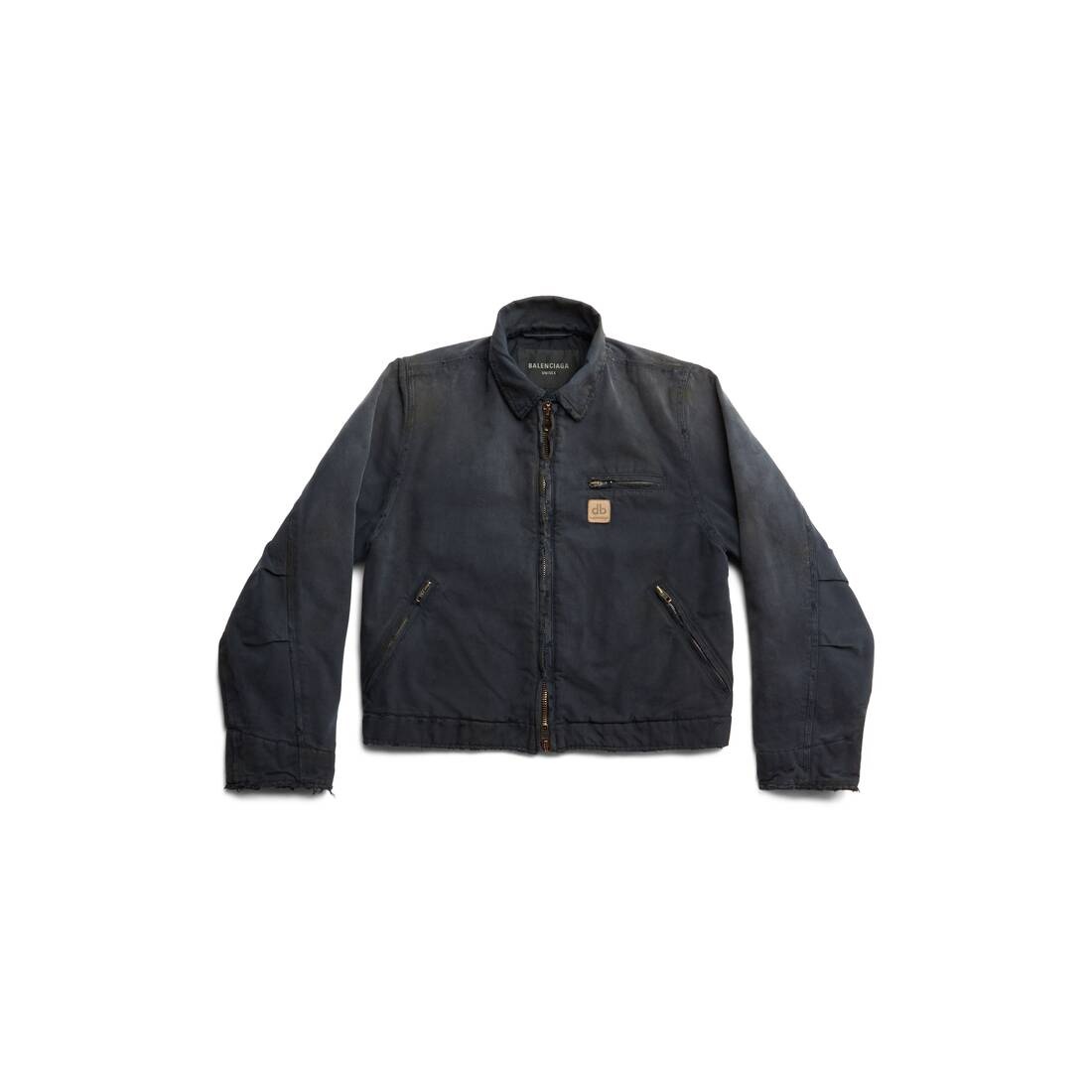 Women's Double B Shrunk Workwear Parka in Black - 1