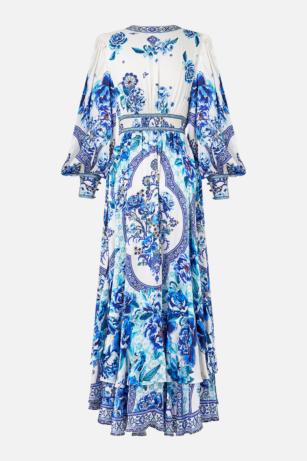 LONG BUTTON FRONT DRESS - 7