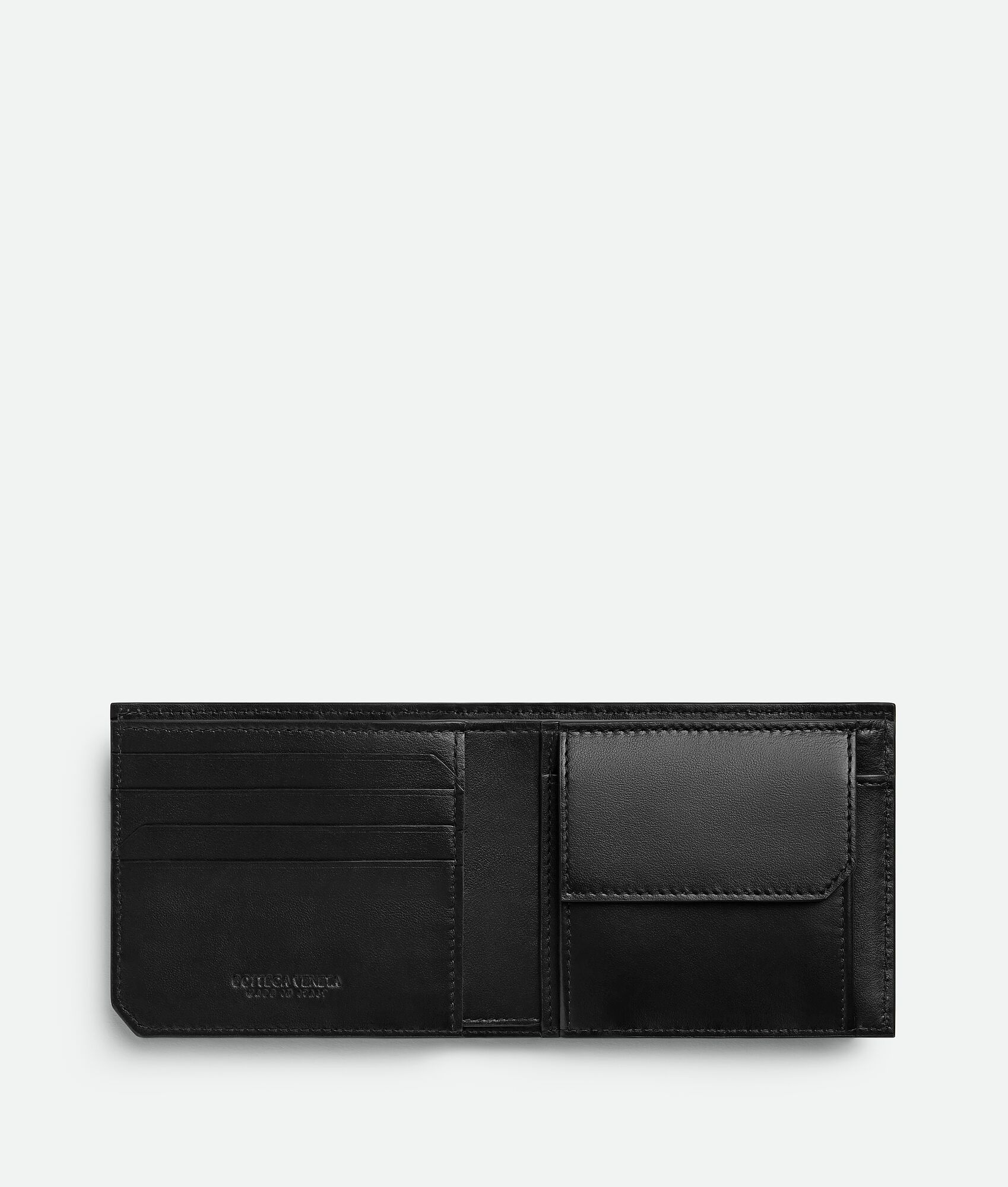 Intrecciato Piccolo Bi-Fold Wallet With Coin Purse - 2