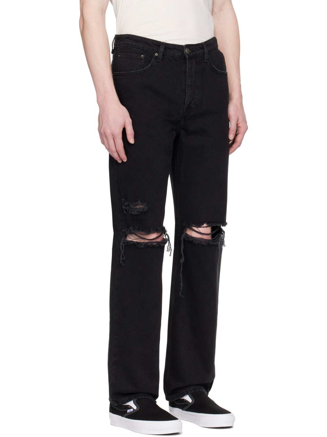 Black Anti K Jeans - 2