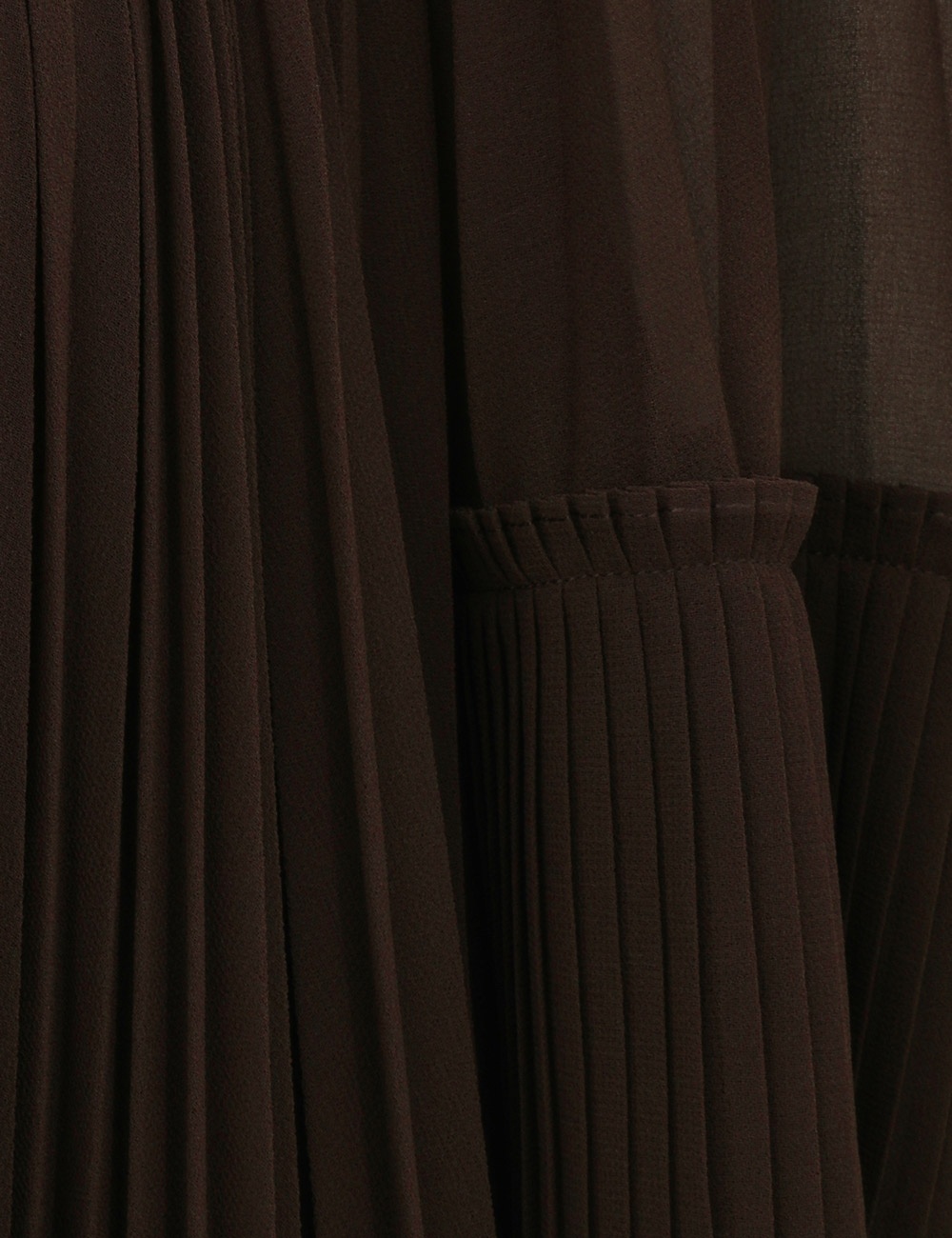 ILLUMINATE PLEATED CAPE MINI - 6