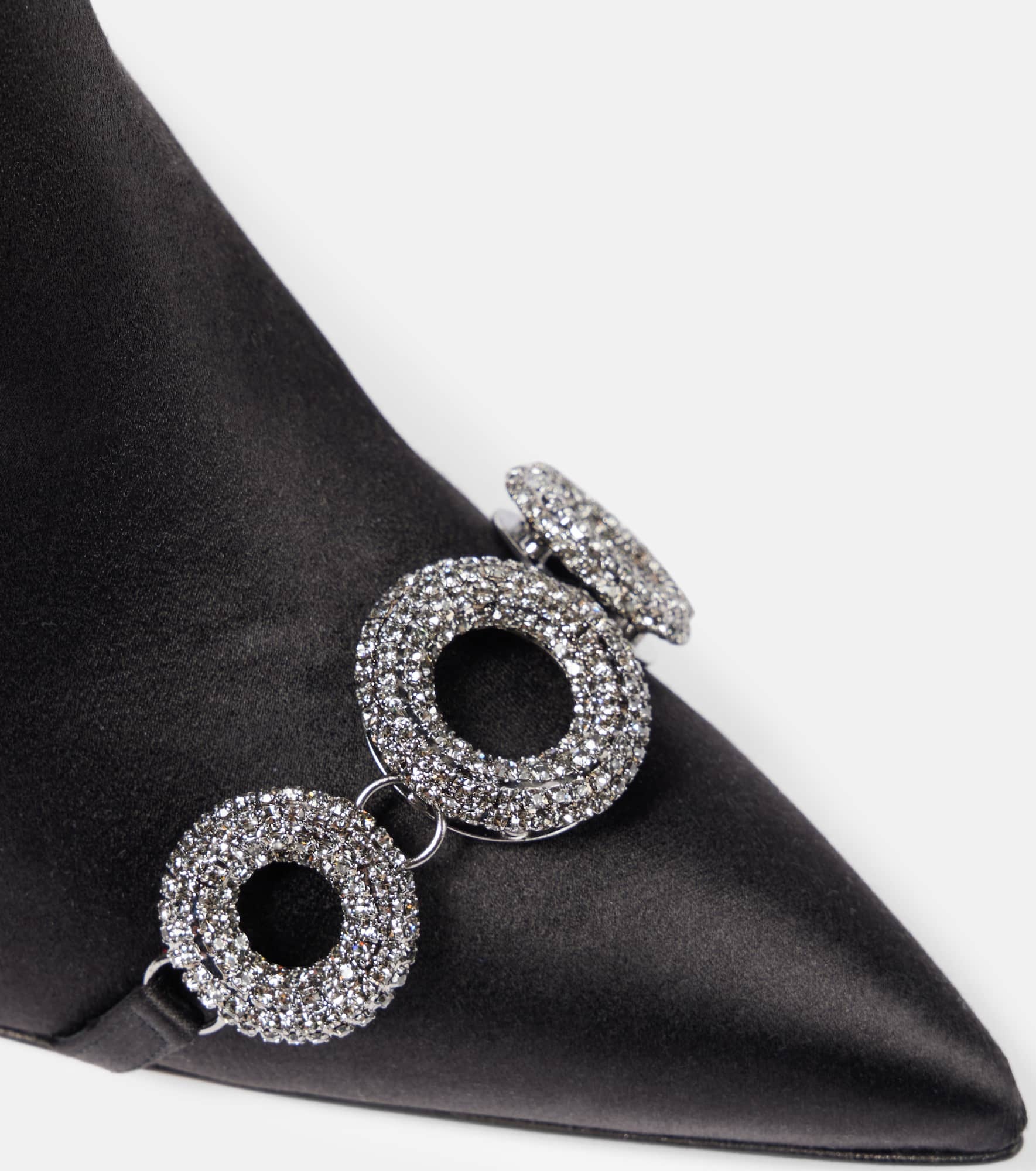 Balvisa embellished satin ankle boots - 5