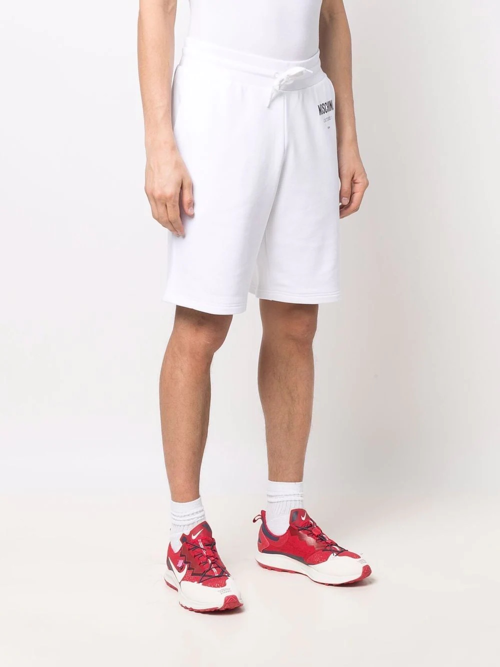 logo drawstring shorts - 3