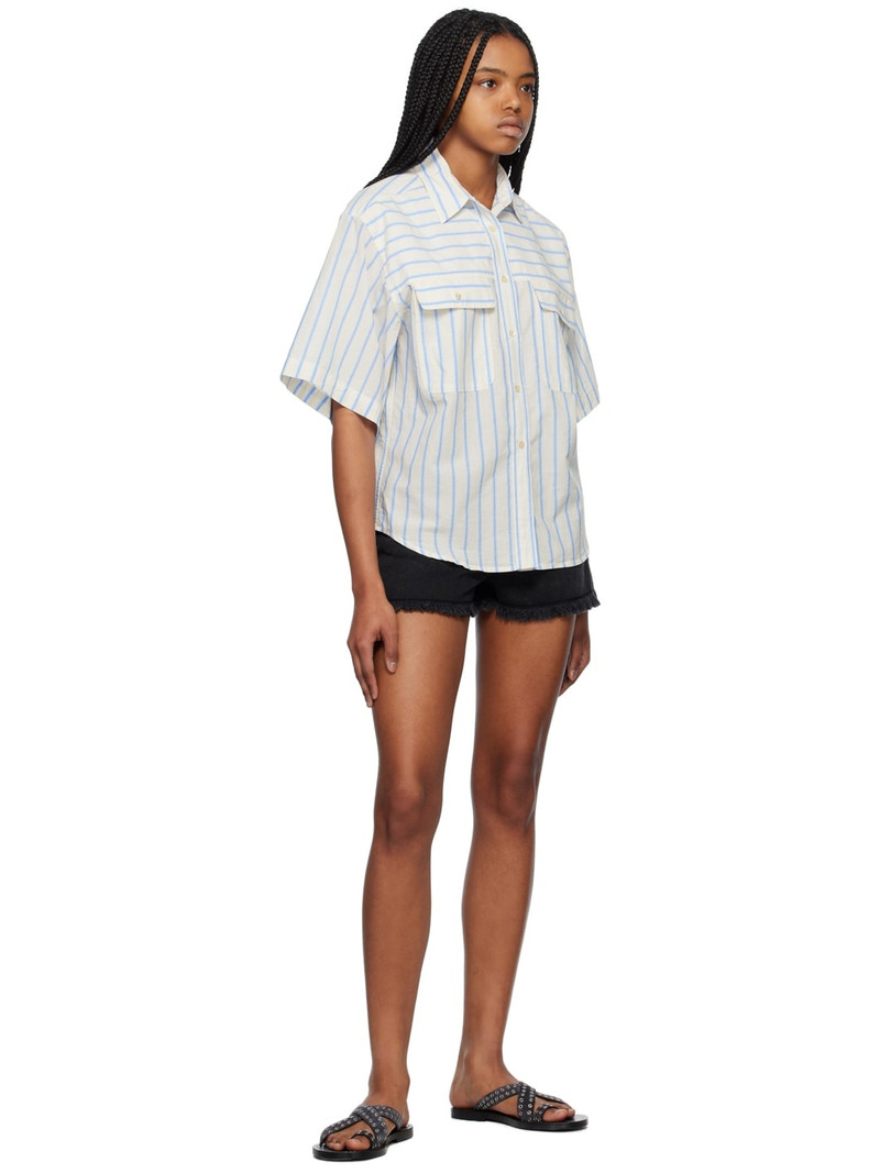 Isabel Marant Étoile Black Lesia Denim Shorts outlook