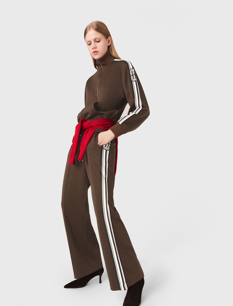 Sweatshirt with straight stripes 4