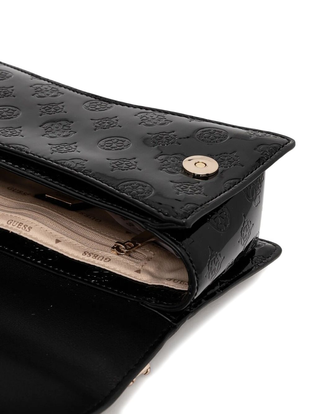 Gerty logo-debossed cross body bag - 4