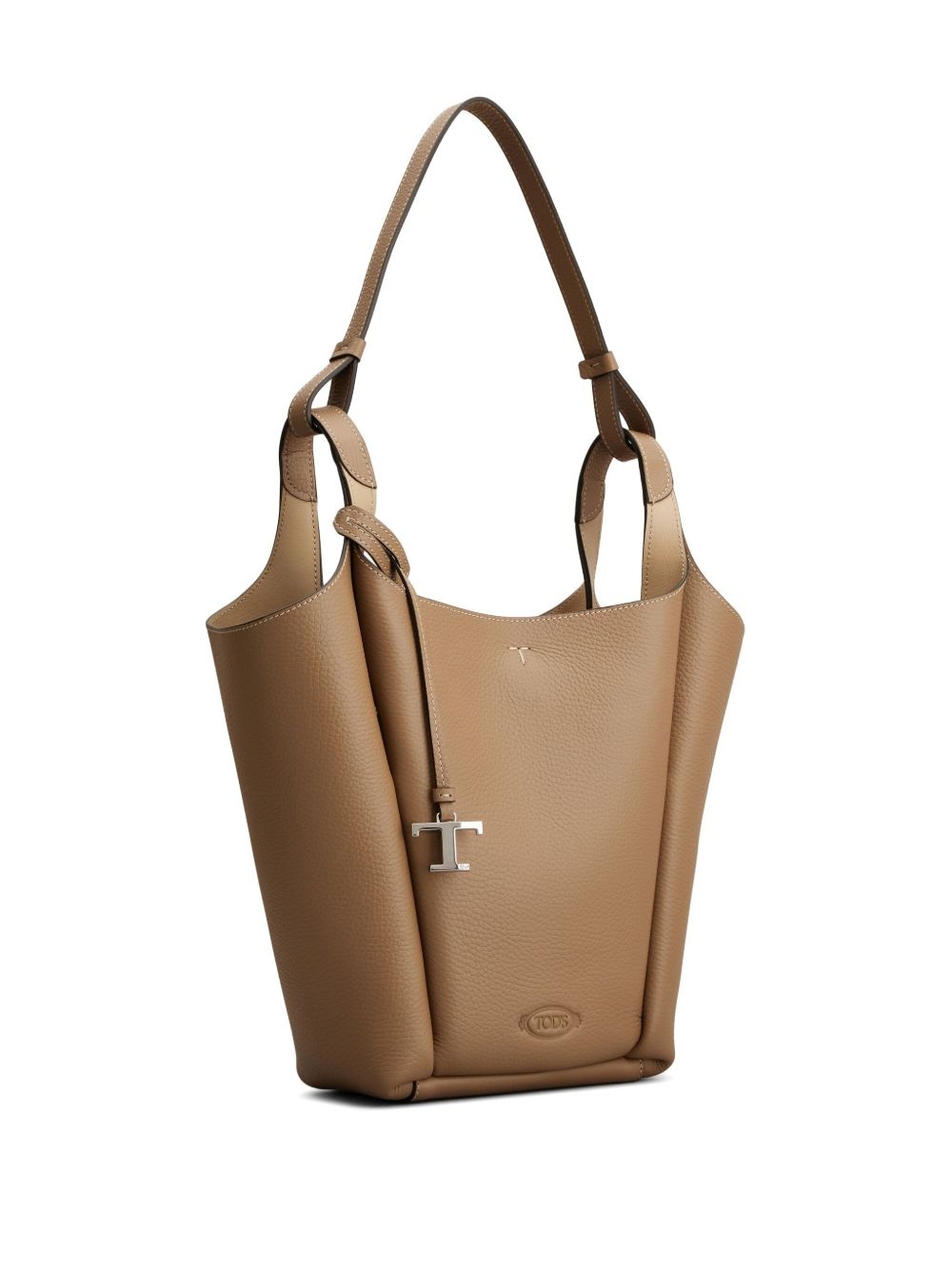 small leather bucket bag - 2