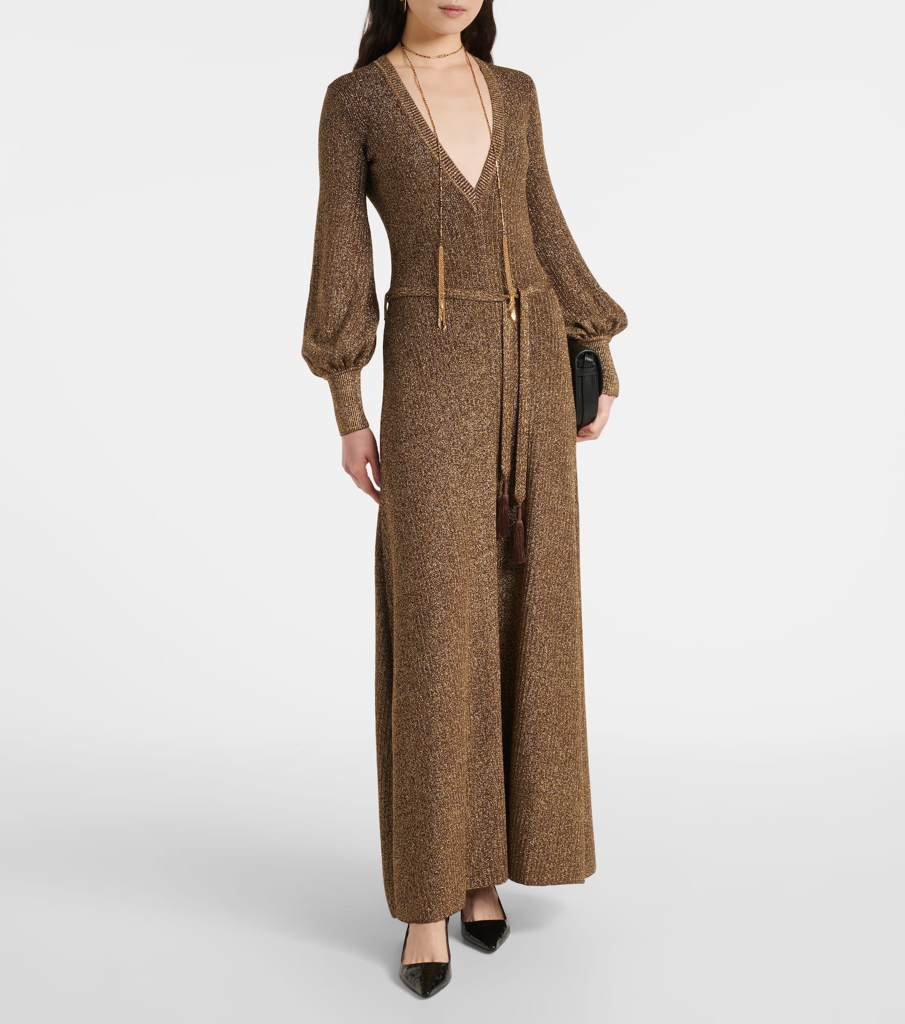 Open-back maxi dress - 2