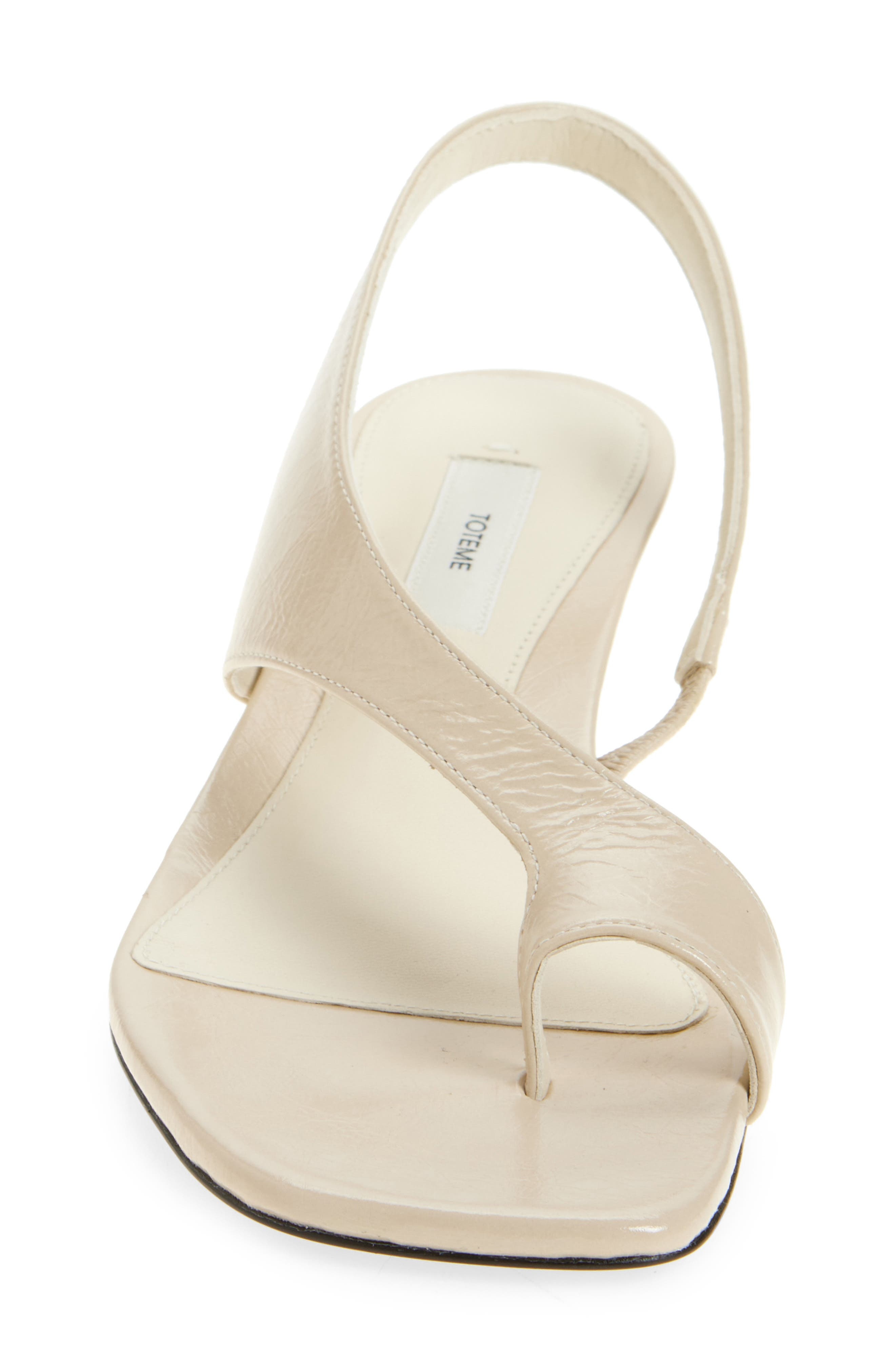 TOTEME Kitten Heel Toe Loop Sandal at Nordstrom - 4