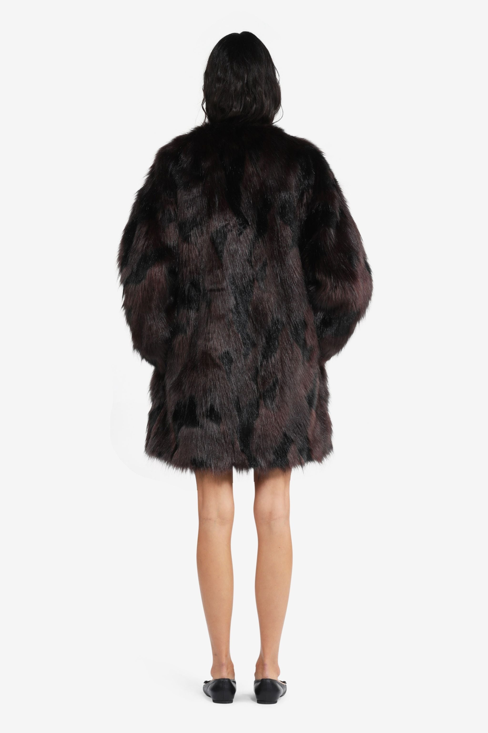 OVERSIZED SYNTHETIC-FUR COAT - 2