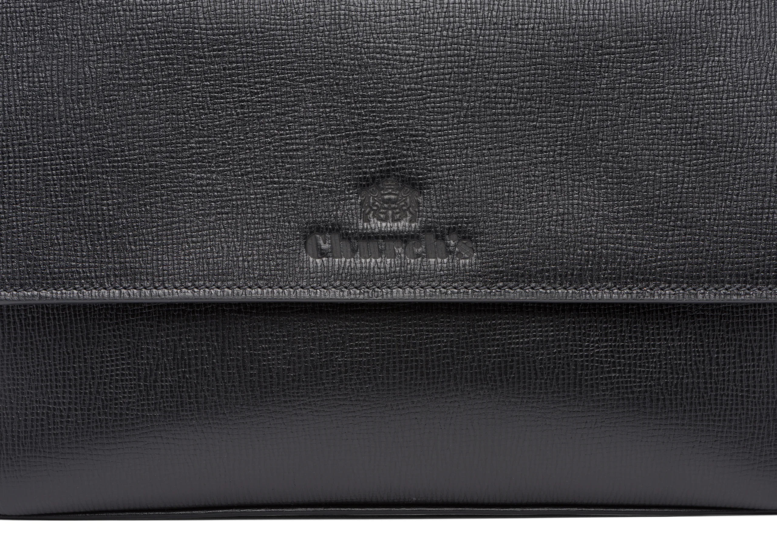 Clarendon
St James Leather Messenger Bag Black - 4