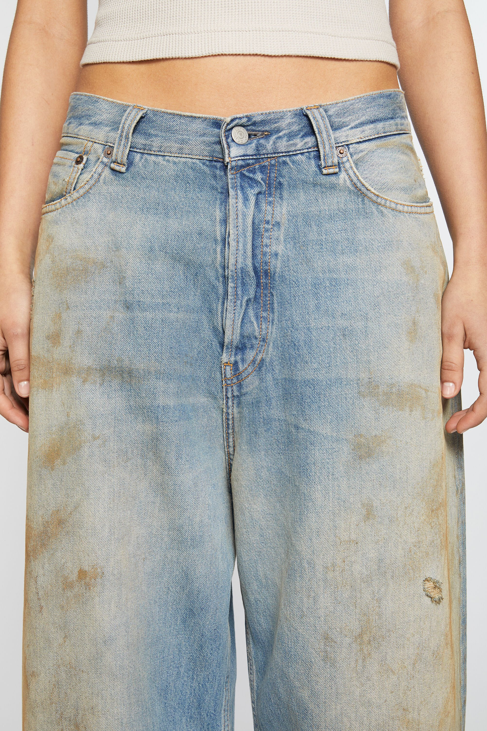 Super baggy fit jeans - 2023 - Mid Blue - 6