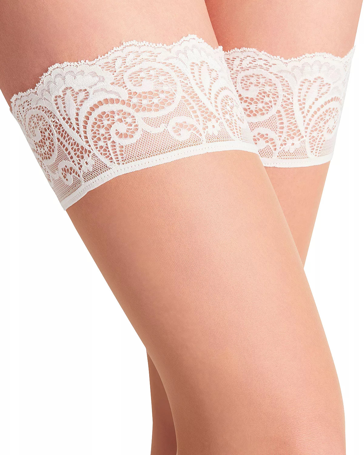 Matte Deluxe 20 Stay Up Thigh-High Tights - 9