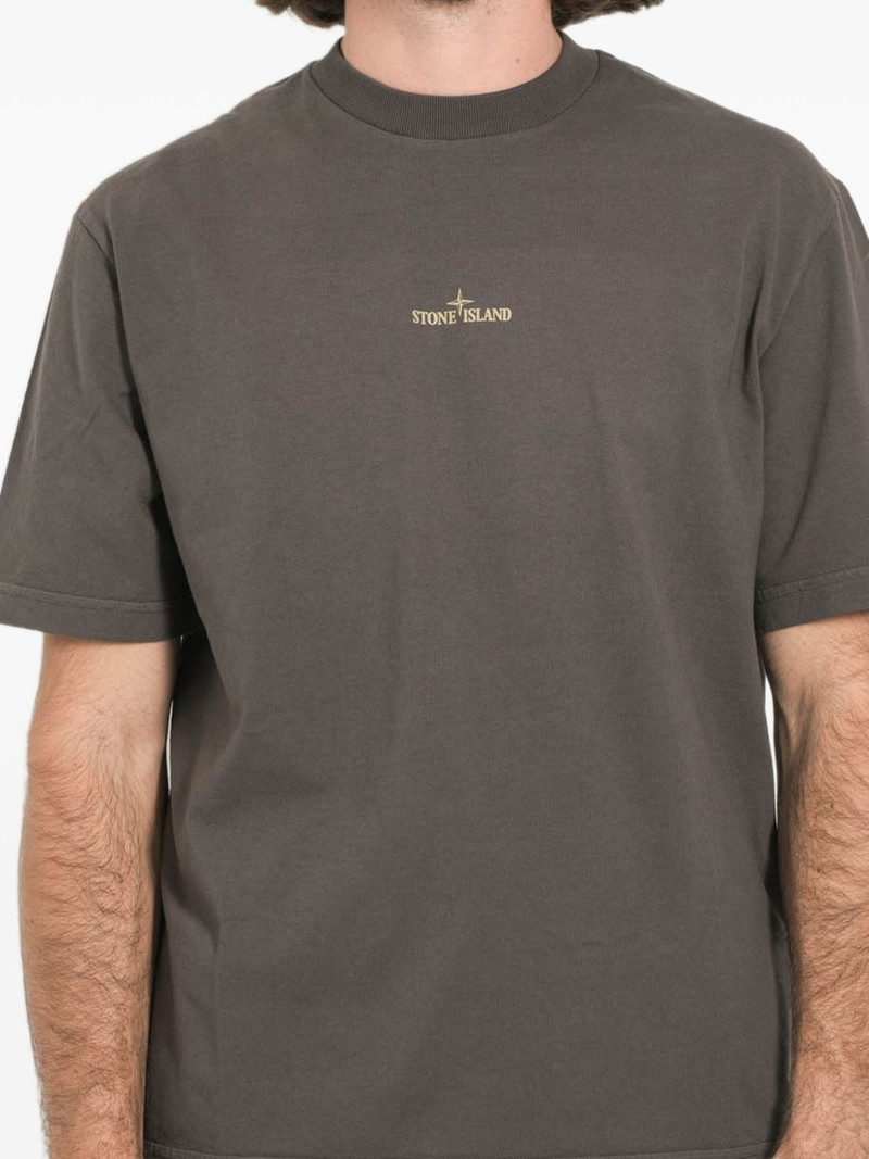 Stone Island short-sleeve crew-neck T-shirt outlook