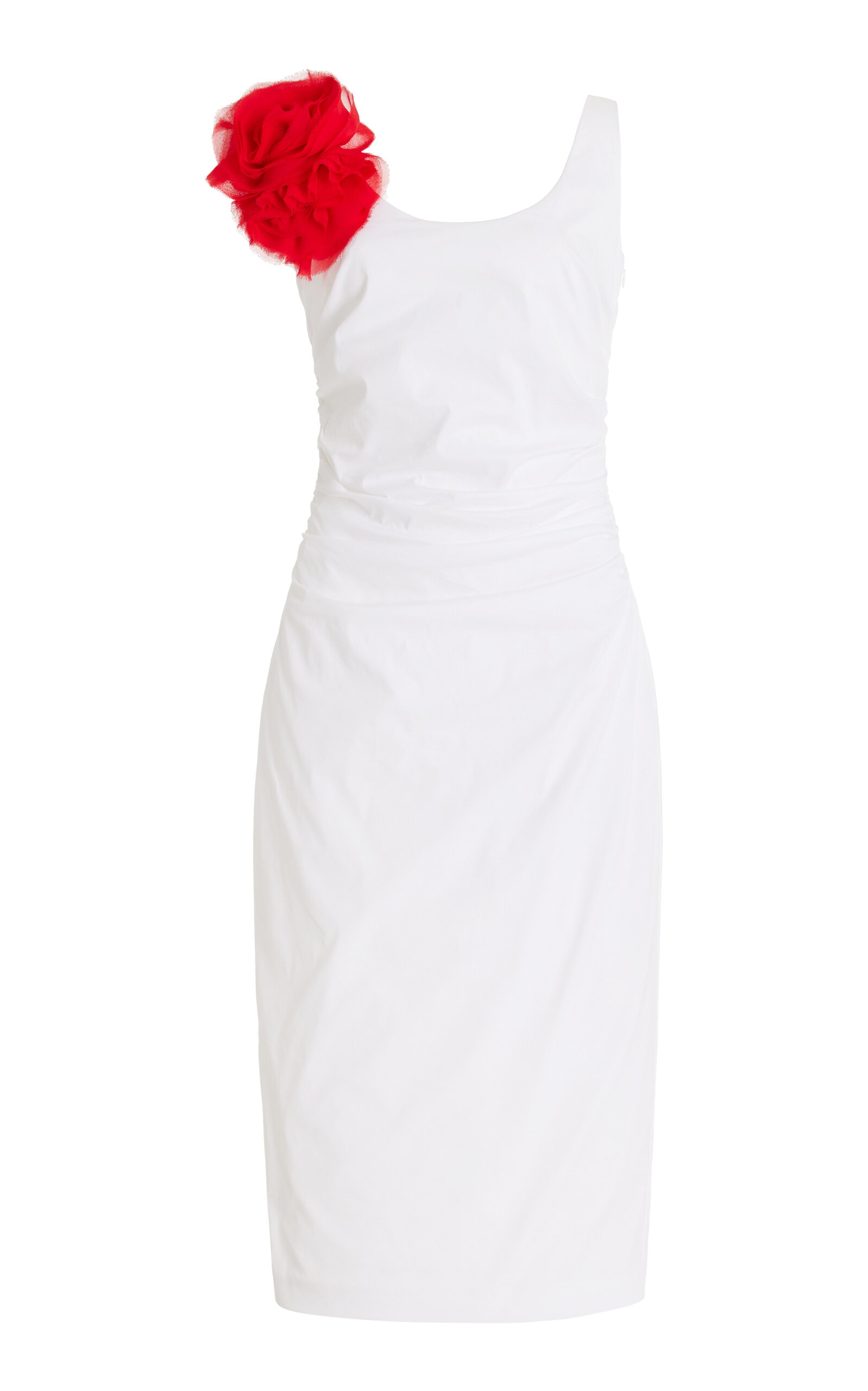 Giselle Rose Cotton-Blend Dress white - 1