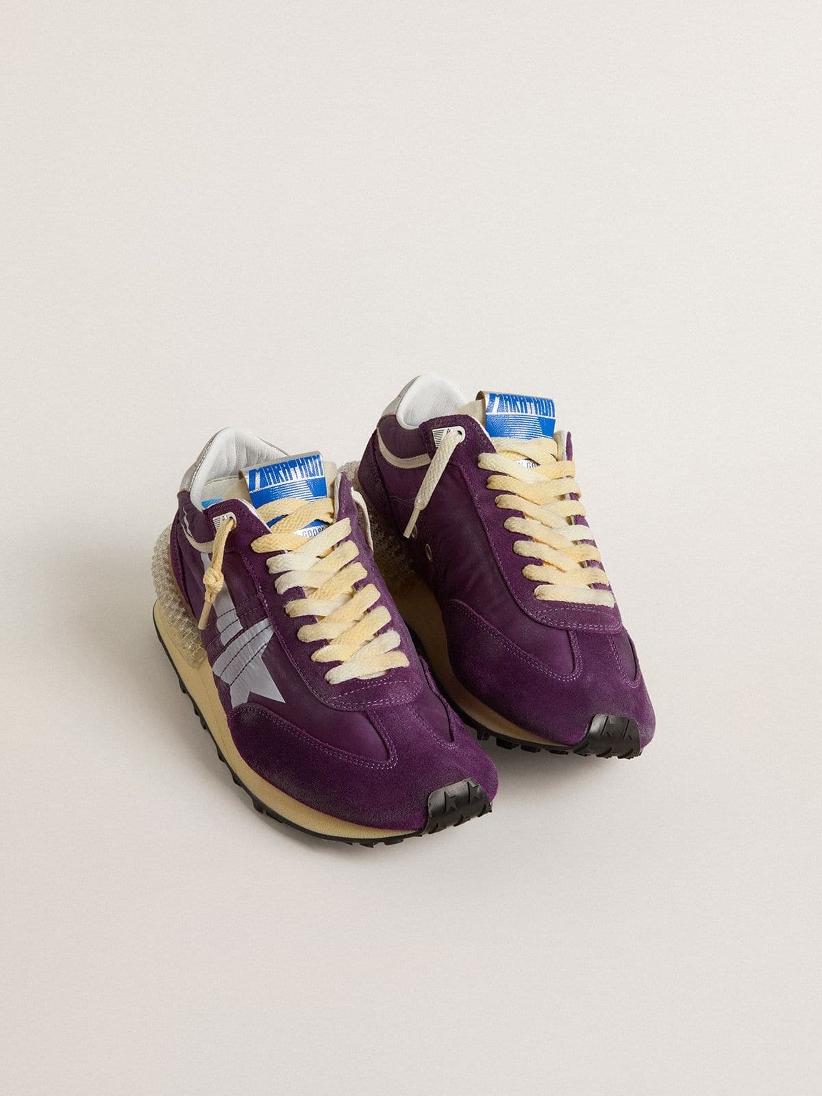 Women’s Marathon with purple nylon upper and white star - 2