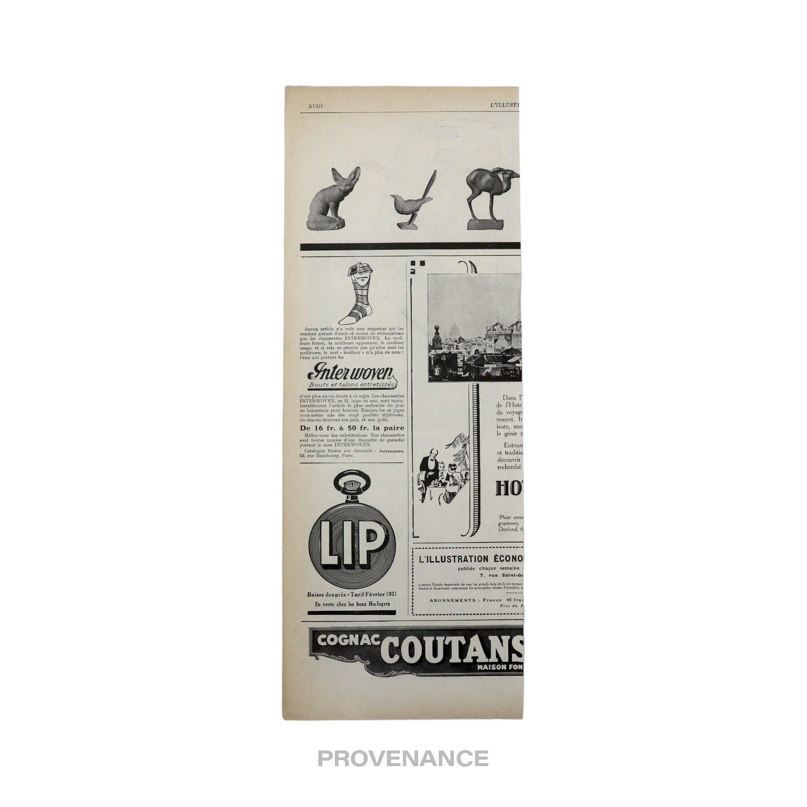 Louis Vuitton Antique Vintage Newsprint Ad - STEAMER-BAG - 4