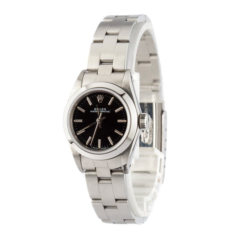 Lady Rolex Oyster Perpetual 67180 Stainless Steel - 2