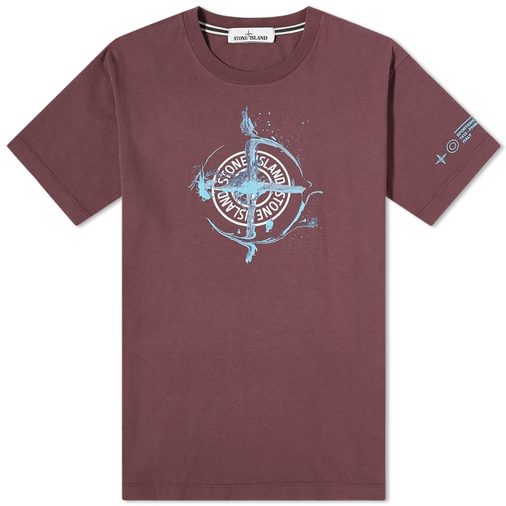 Stone Island Marble One Print Tee - 1