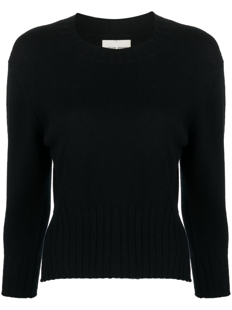 Mora three-quarter cashmere jumper 1