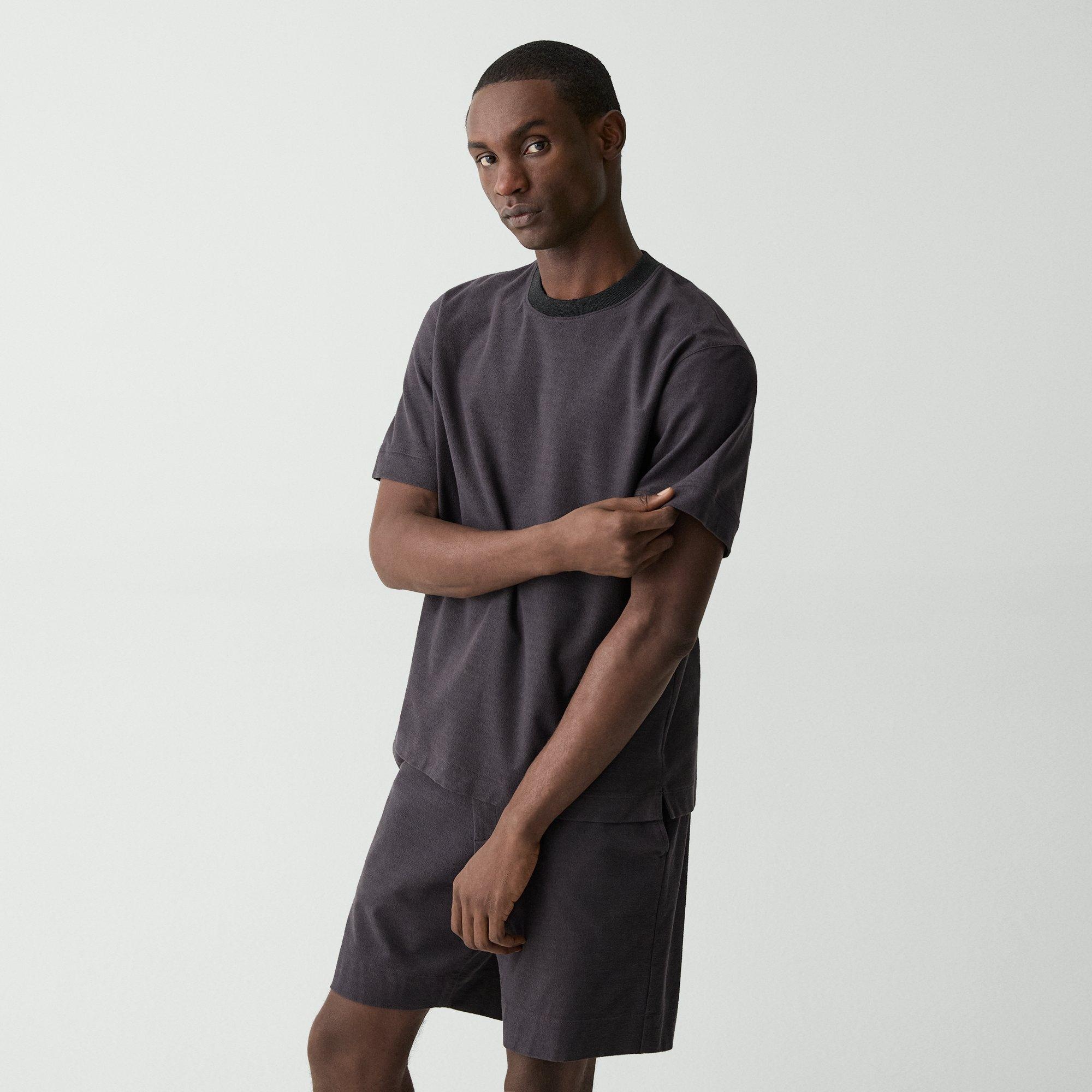 Relaxed Tee in Terry Cotton - 3