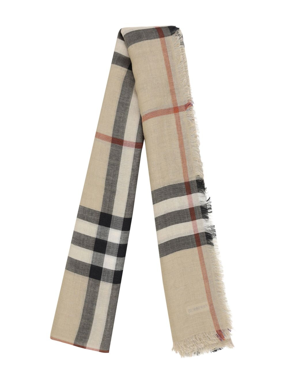 check-pattern scarf - 2