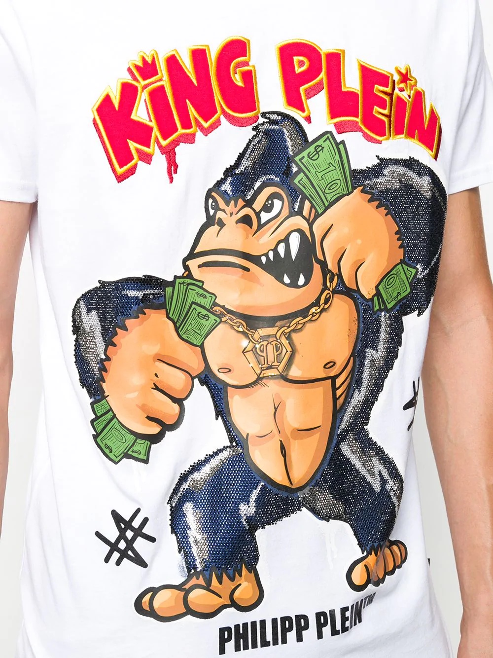 SS King Plein cotton T-shirt - 5