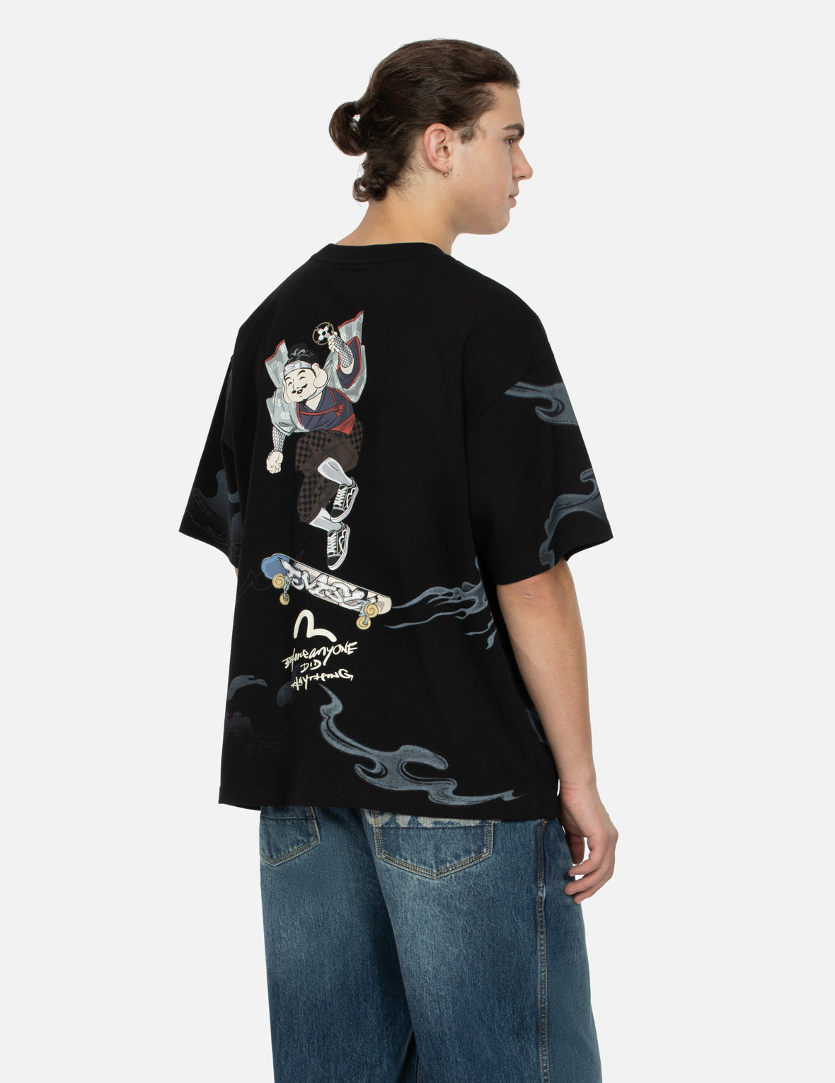 GODHEAD NINJA PRINT LOOSE FIT T-SHIRT - 7