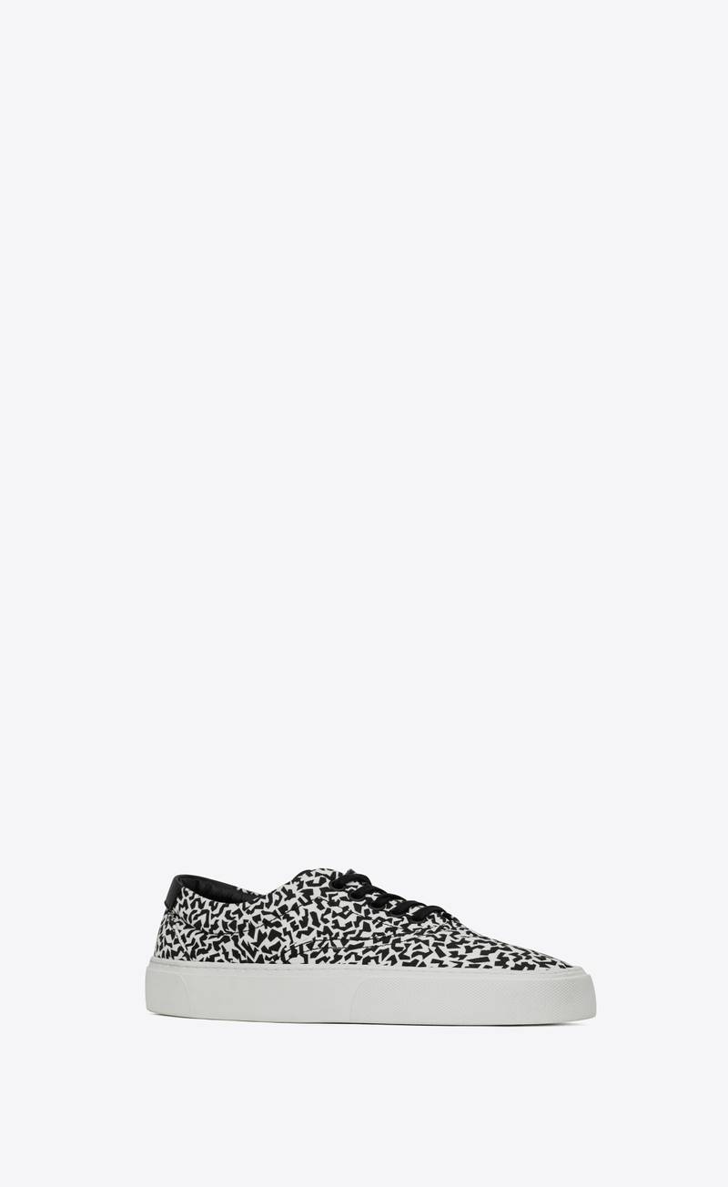 venice sneakers in sparkle-print canvas 4