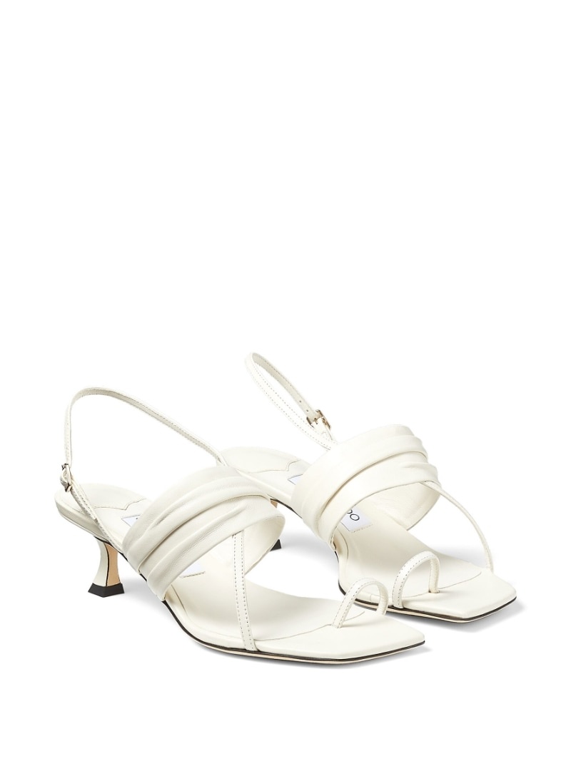 Beziers 50mm leather sandals - 2