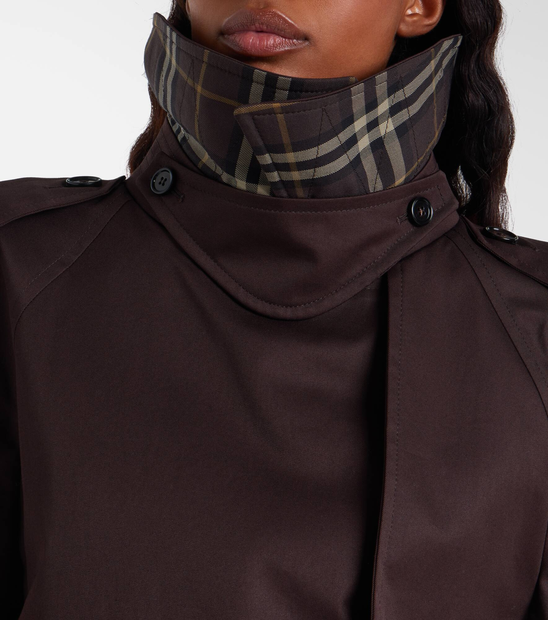 Cotton gabardine jacket - 4