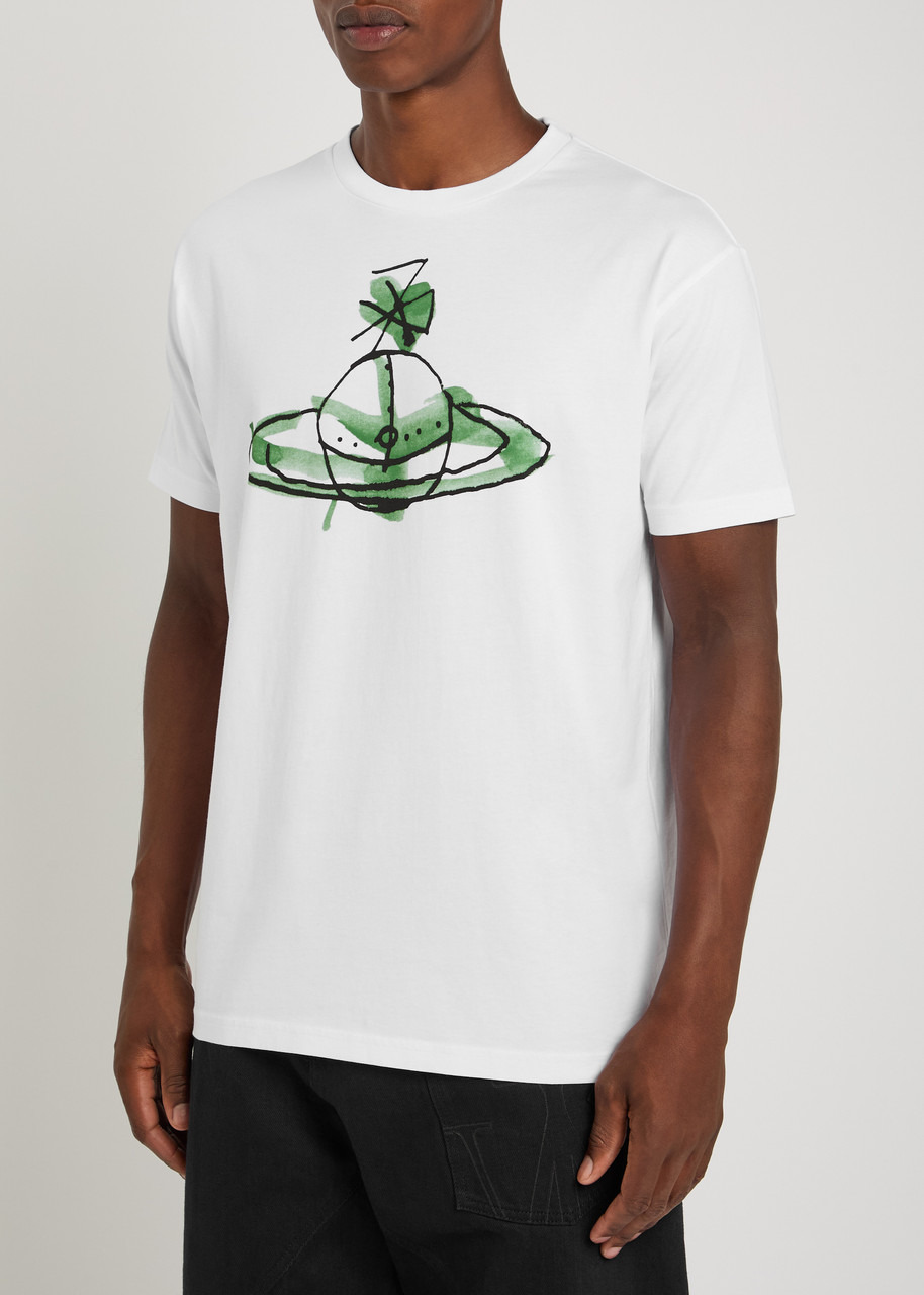 Vivienne Westwood Drawn Orb Classic Cotton T-shirt - 2