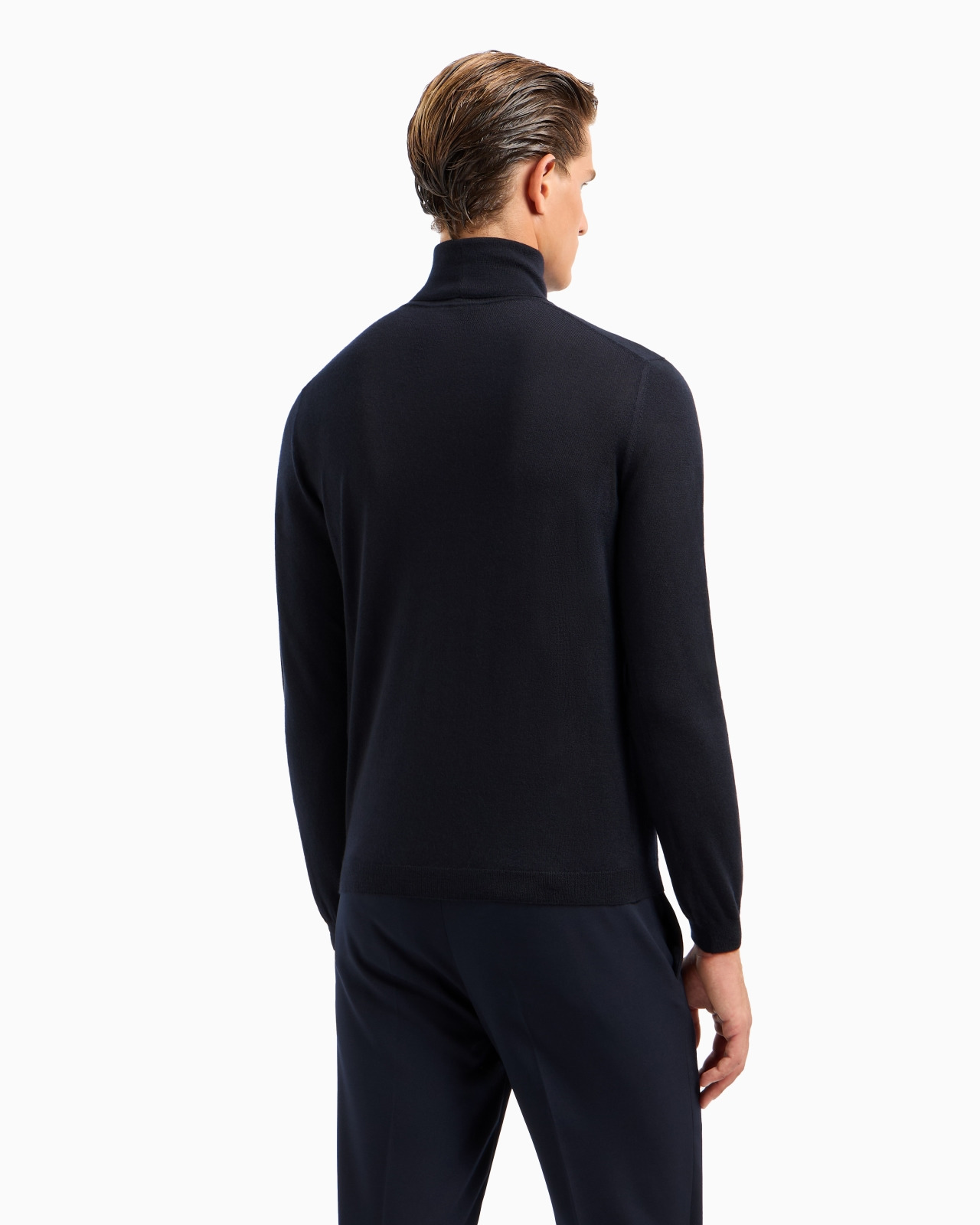 Cashmere mock-neck jumper - 3