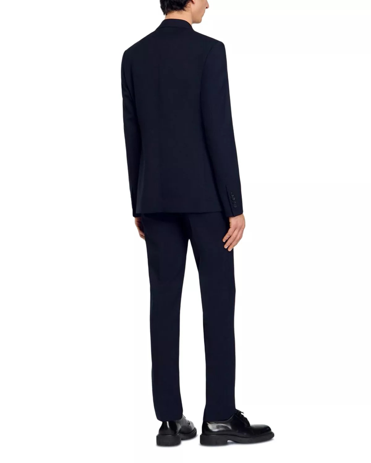 Double Breasted Suit Jacket - 4