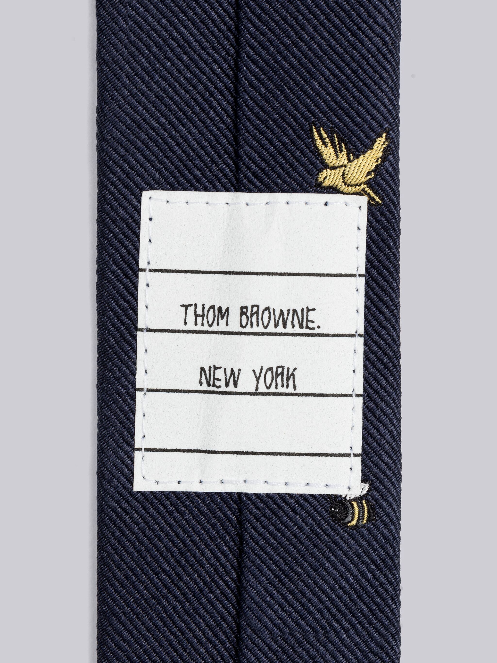 BIRDS AND BEES JACQUARD CLASSIC TIE - 2