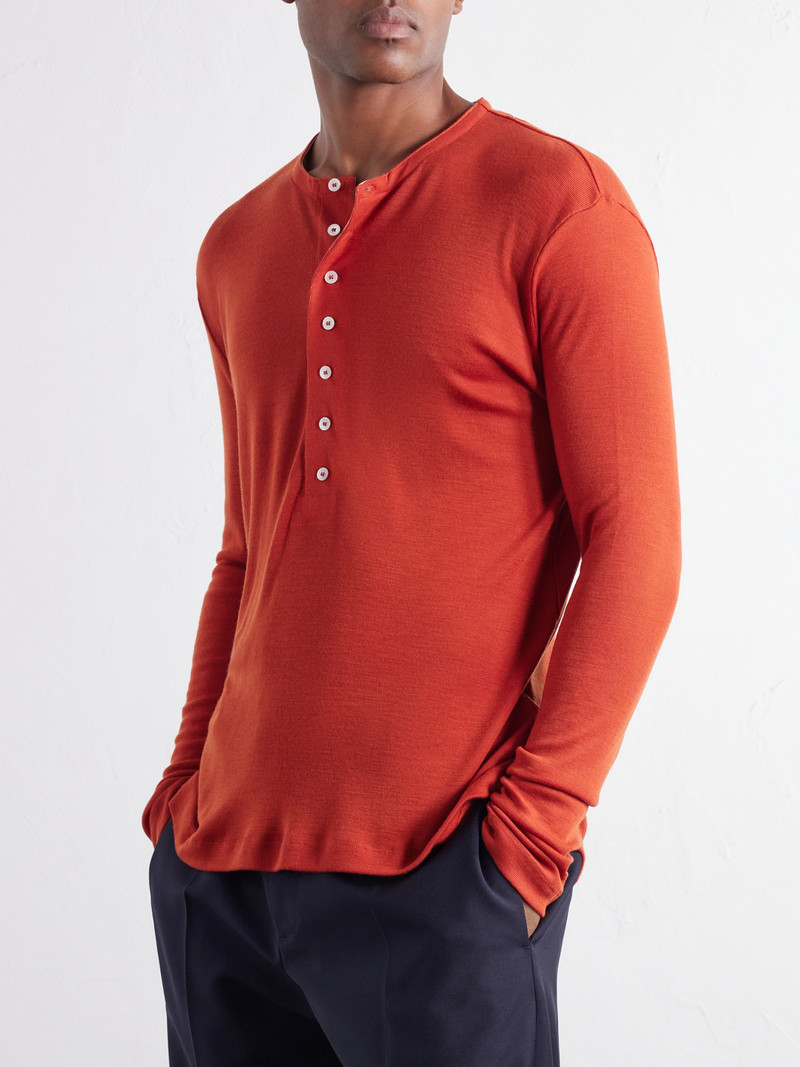 Wool Henley T-Shirt 3