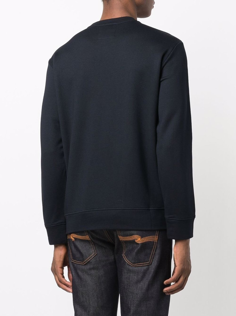 logo-print crew-neck sweatshirt 4